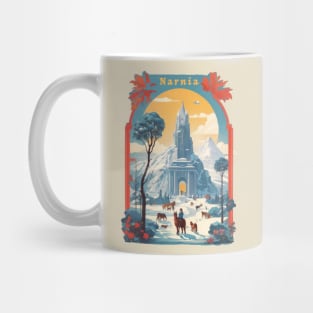 Retro Design Narnia Mug